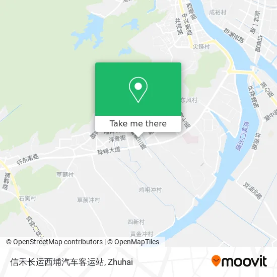 信禾长运西埔汽车客运站 map