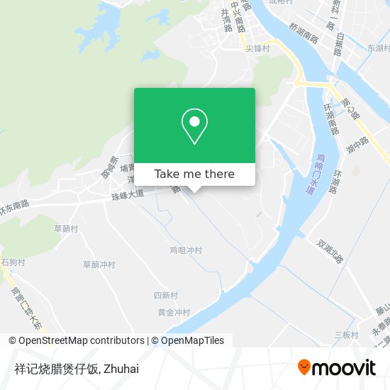 祥记烧腊煲仔饭 map