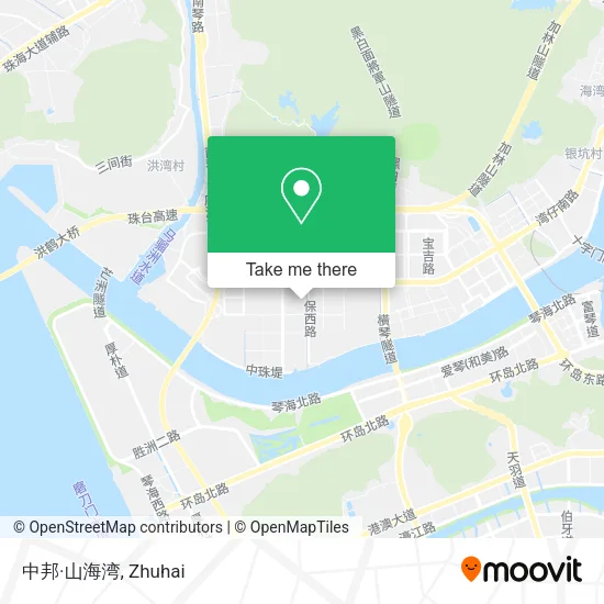 中邦·山海湾 map