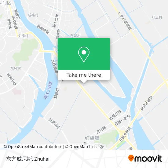 东方威尼斯 map