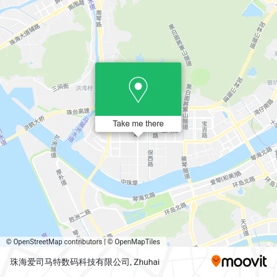珠海爱司马特数码科技有限公司 map