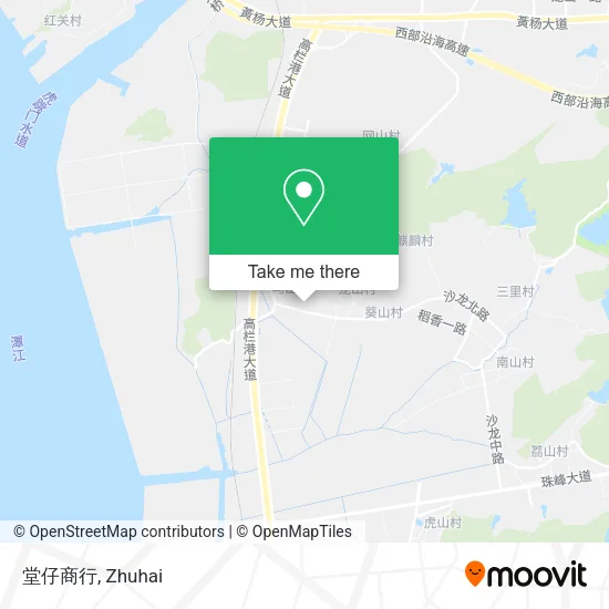 堂仔商行 map