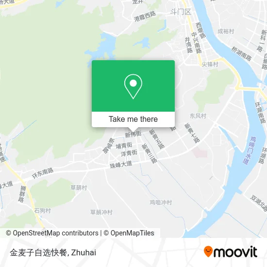 金麦子自选快餐 map