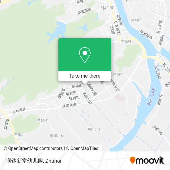 润达新堂幼儿园 map