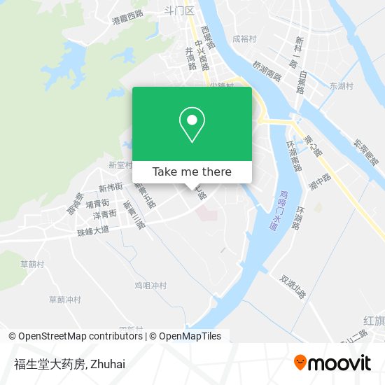 福生堂大药房 map