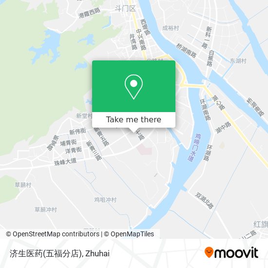 济生医药(五福分店) map