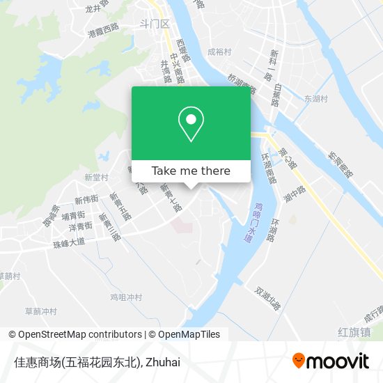 佳惠商场(五福花园东北) map