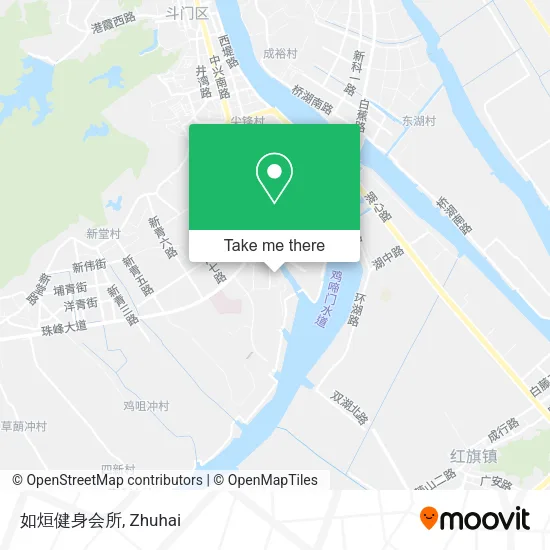 如烜健身会所 map