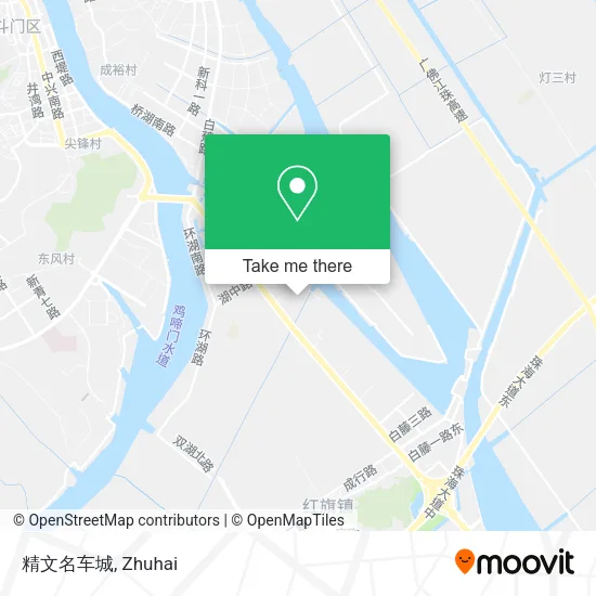 精文名车城 map