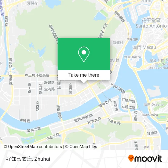好知己农庄 map