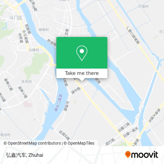 弘鑫汽车 map