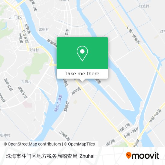 珠海市斗门区地方税务局稽查局 map