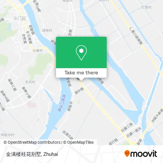 金满楼桂花别墅 map