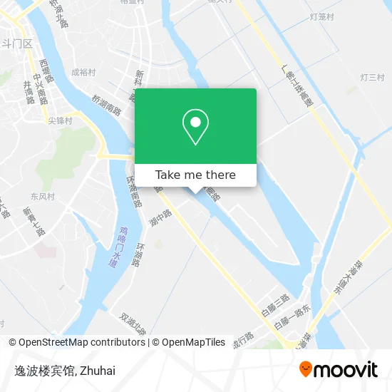 逸波楼宾馆 map