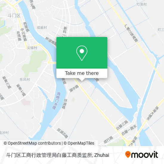 斗门区工商行政管理局白藤工商质监所 map