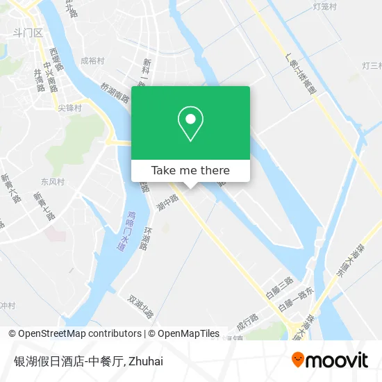 银湖假日酒店-中餐厅 map