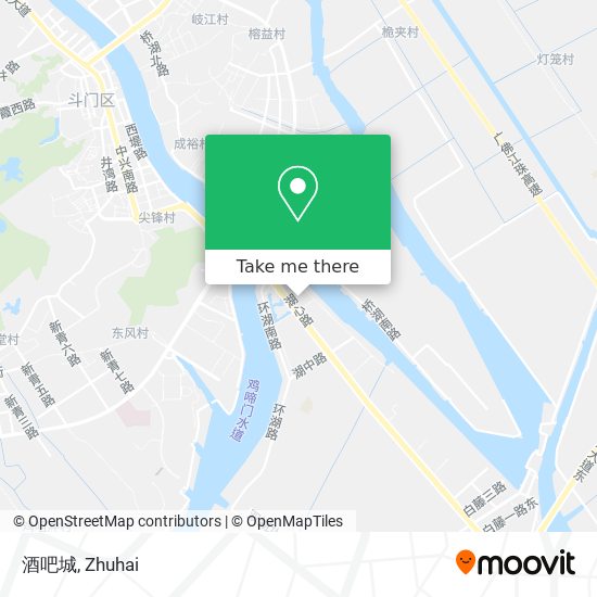 酒吧城 map