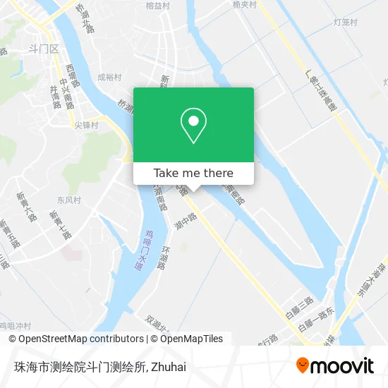珠海市测绘院斗门测绘所 map