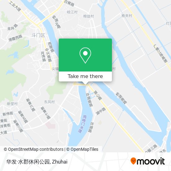 华发·水郡休闲公园 map