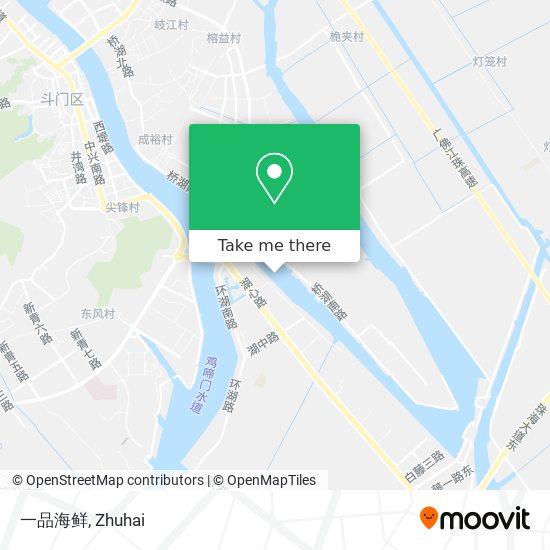 一品海鲜 map