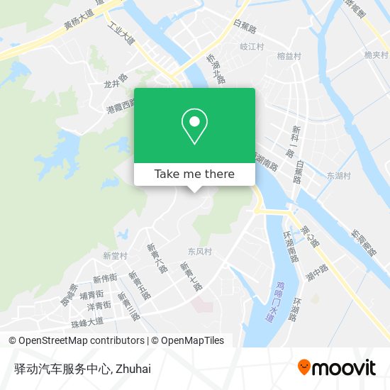 驿动汽车服务中心 map