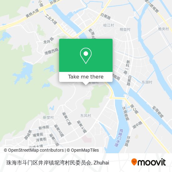 珠海市斗门区井岸镇坭湾村民委员会 map