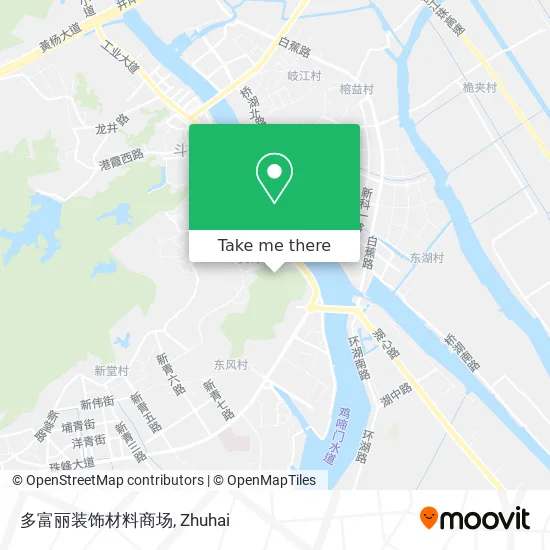 多富丽装饰材料商场 map
