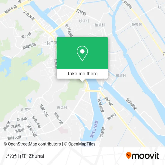冯记山庄 map