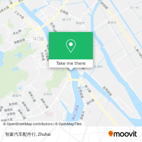 智豪汽车配件行 map