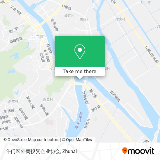 斗门区外商投资企业协会 map