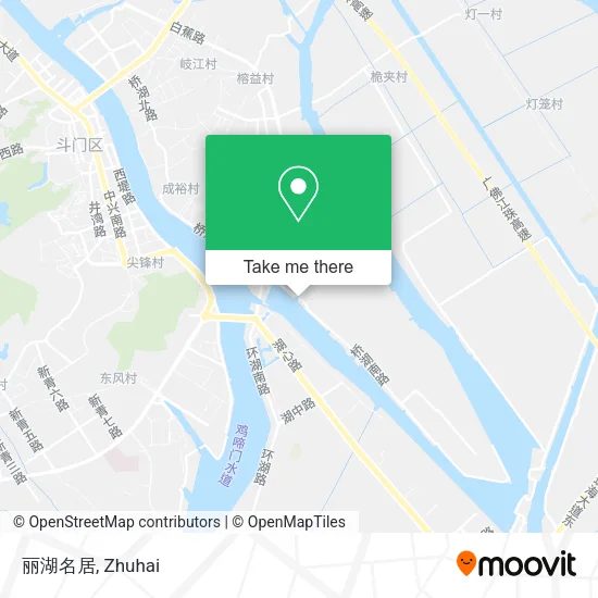 丽湖名居 map