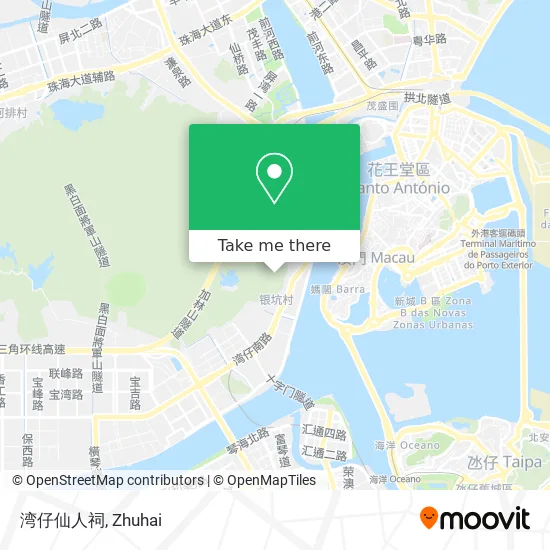 湾仔仙人祠 map