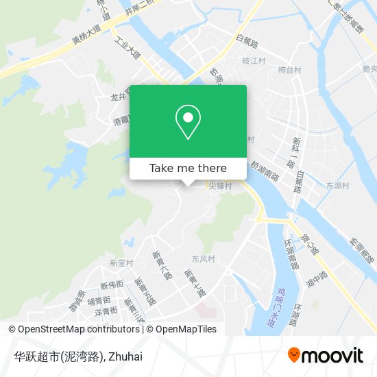 华跃超市(泥湾路) map