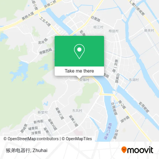 猴弟电器行 map