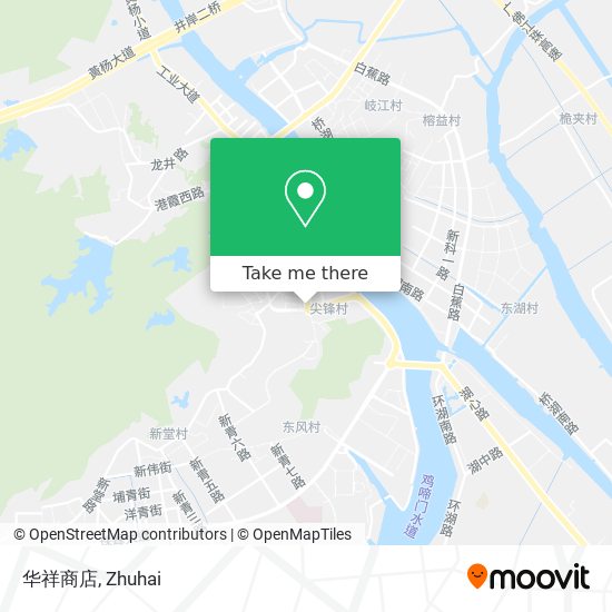 华祥商店 map