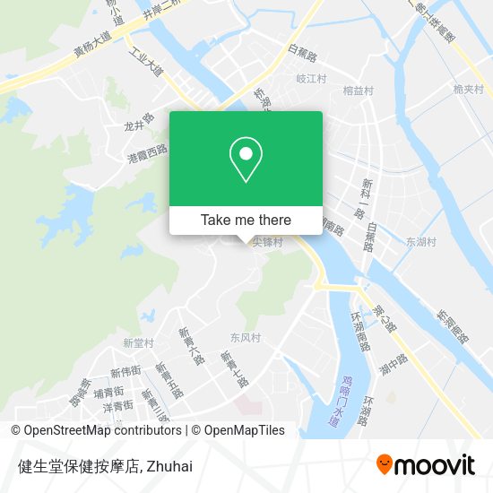 健生堂保健按摩店 map