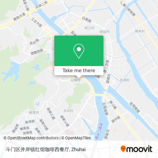 斗门区井岸镇红馆咖啡西餐厅 map