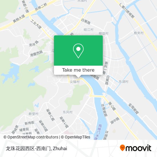 龙珠花园西区-西南门 map