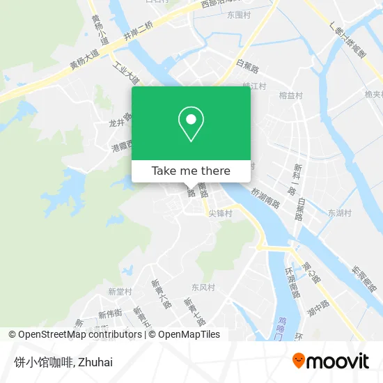 饼小馆咖啡 map