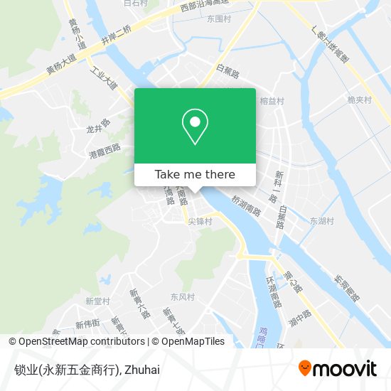 锁业(永新五金商行) map