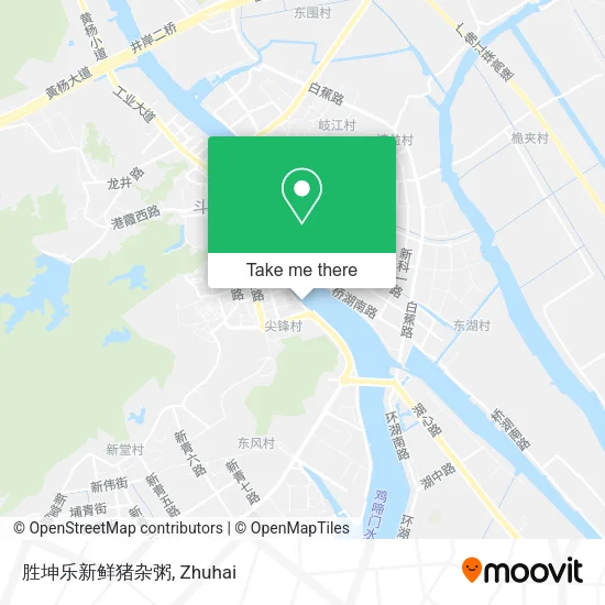 胜坤乐新鲜猪杂粥 map
