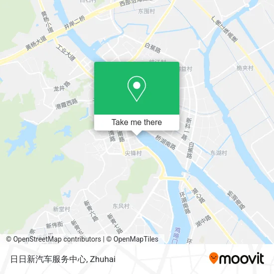 日日新汽车服务中心 map