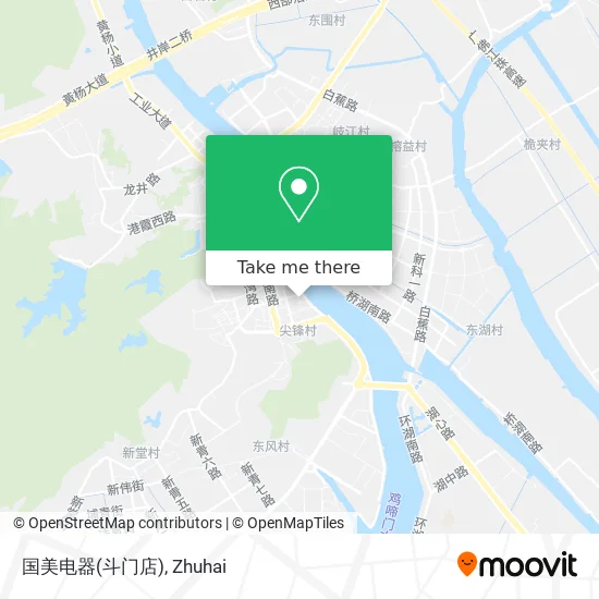 国美电器(斗门店) map