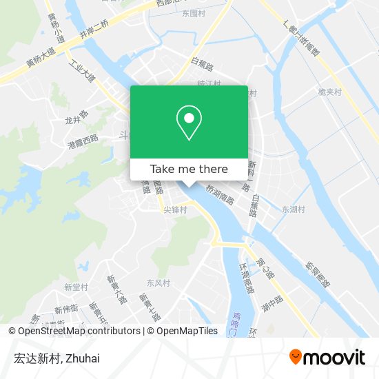 宏达新村 map