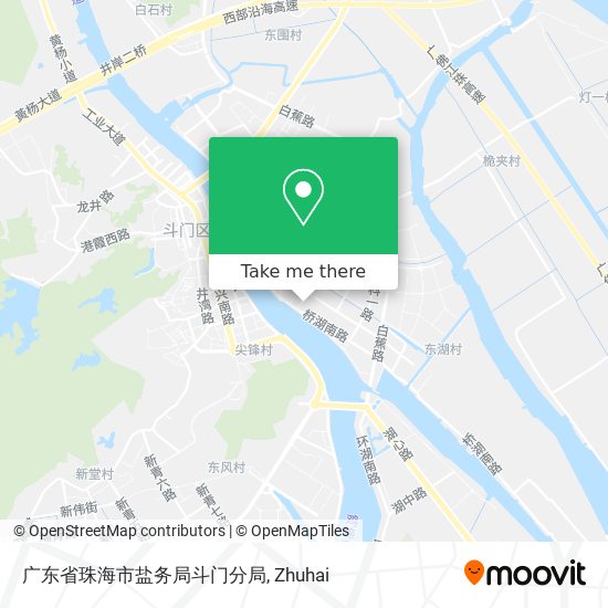广东省珠海市盐务局斗门分局 map