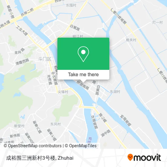成裕围三洲新村3号楼 map