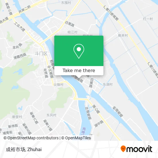 成裕市场 map
