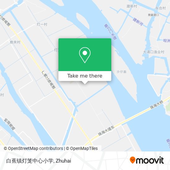 白蕉镇灯笼中心小学 map
