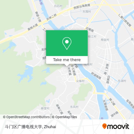 斗门区广播电视大学 map
