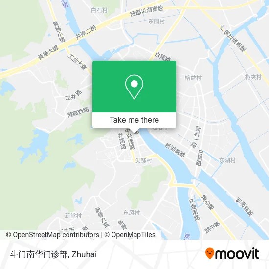 斗门南华门诊部 map